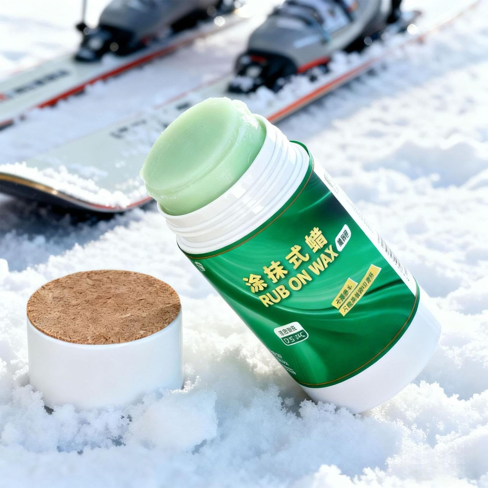 Fart à Frotter pour Snowboard Outil 75g pour Conditions Rapides avec
