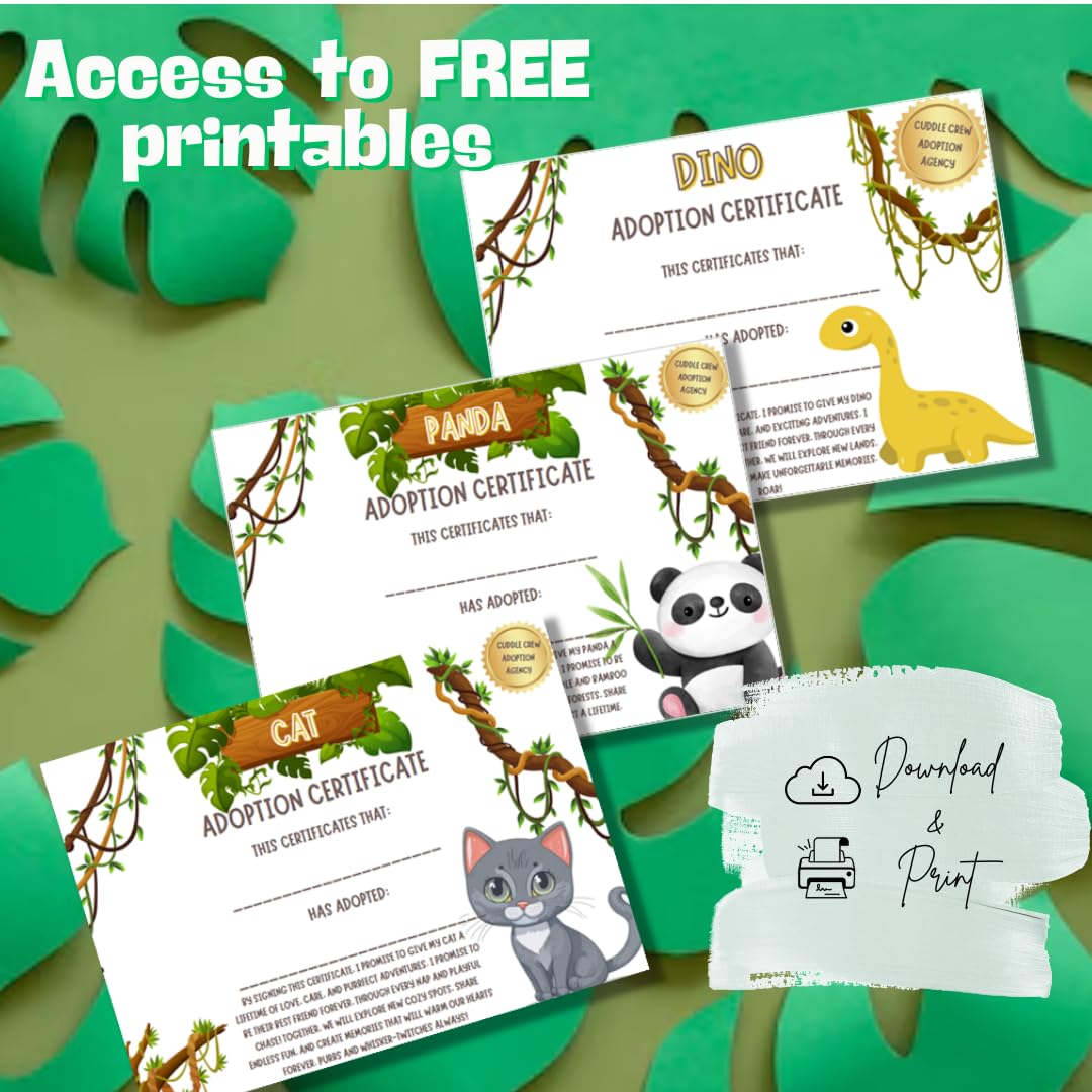 Generic 3-Pack 8" Make Your Own Stuffed Animal Kit - No Sew Crafts for Kids - DIY Children Dinosaur Pillow - Unstuffed Plush Animals Kit - Image 6