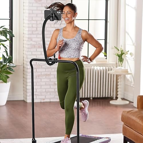 Miniatura 4 de Soporte de teléfono de cuello de cisne para soporte de micrófono, soporte de música, cochecito, cinta de correr, bicicleta giratoria, bicicleta de