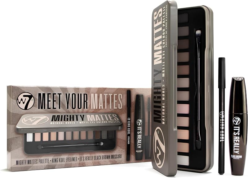 Meet Your Mattes Gift Set - Eyeshadow, Mascara and Eyeliner Kit | Cruelty-Free Makeup Set