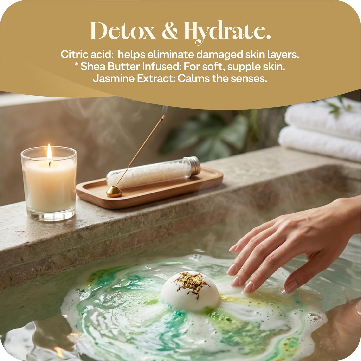 White Wellness Box 12pc Self Care Spa Gift Basket for Women - Loving Gift Basket for Mothers Day, Birthday, Best Friend set, Womens Beauty Kit. Luxury Gifts with Scented Candle, Bath Bomb. - Image 3