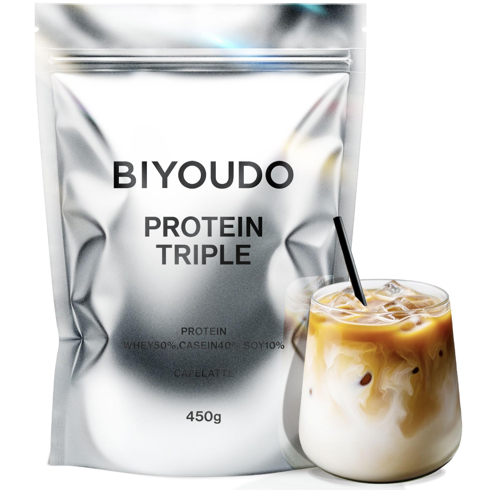 Amazon | BIYOUDO トリプルプロテイン ホエイ ソイ カゼイン
