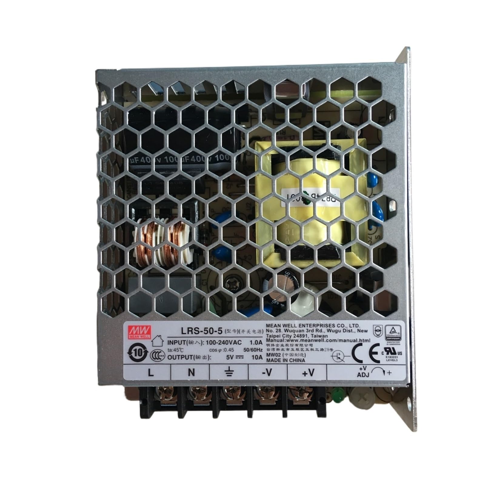 LRS-50-5 Alimentation à découpage simple sortie 5V 50W