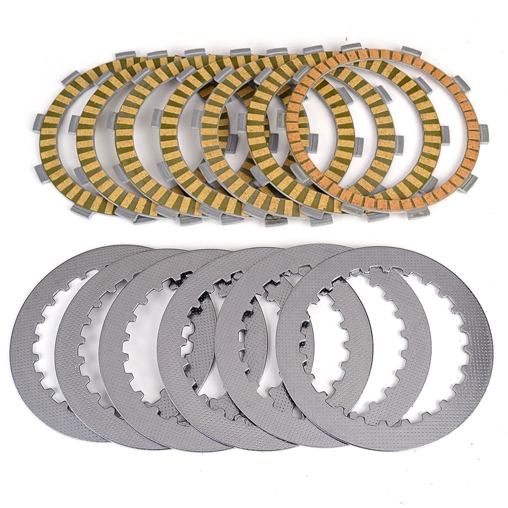 [Replacement Vehicle Parts] Disques de Friction d'embrayage for Honda CB500R CBF500 CB 500R CBF 500 CBR400RR MC29 XL600V for Transalp VT600 VT600C NV600 for Shadow 600 VLX [Replacement]