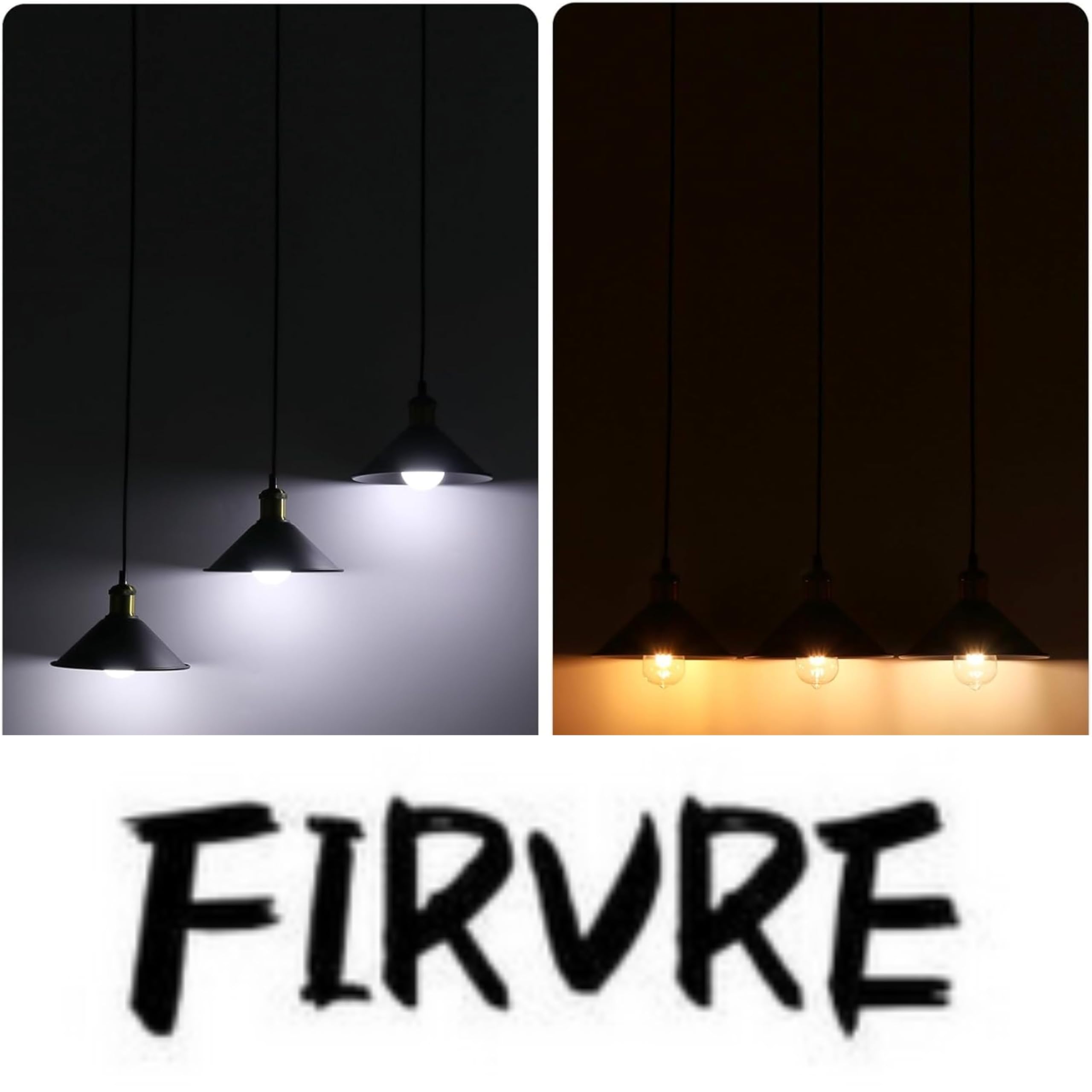 Amazon.co.jp : FIEVRE ブラック インダストリアル 3 ペンダント