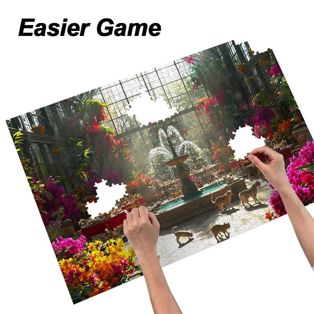 Puzzle Giardino, Puzzle 3000 Pezzi Arte per Adulti, Regalo Uomo/Donna -4735
