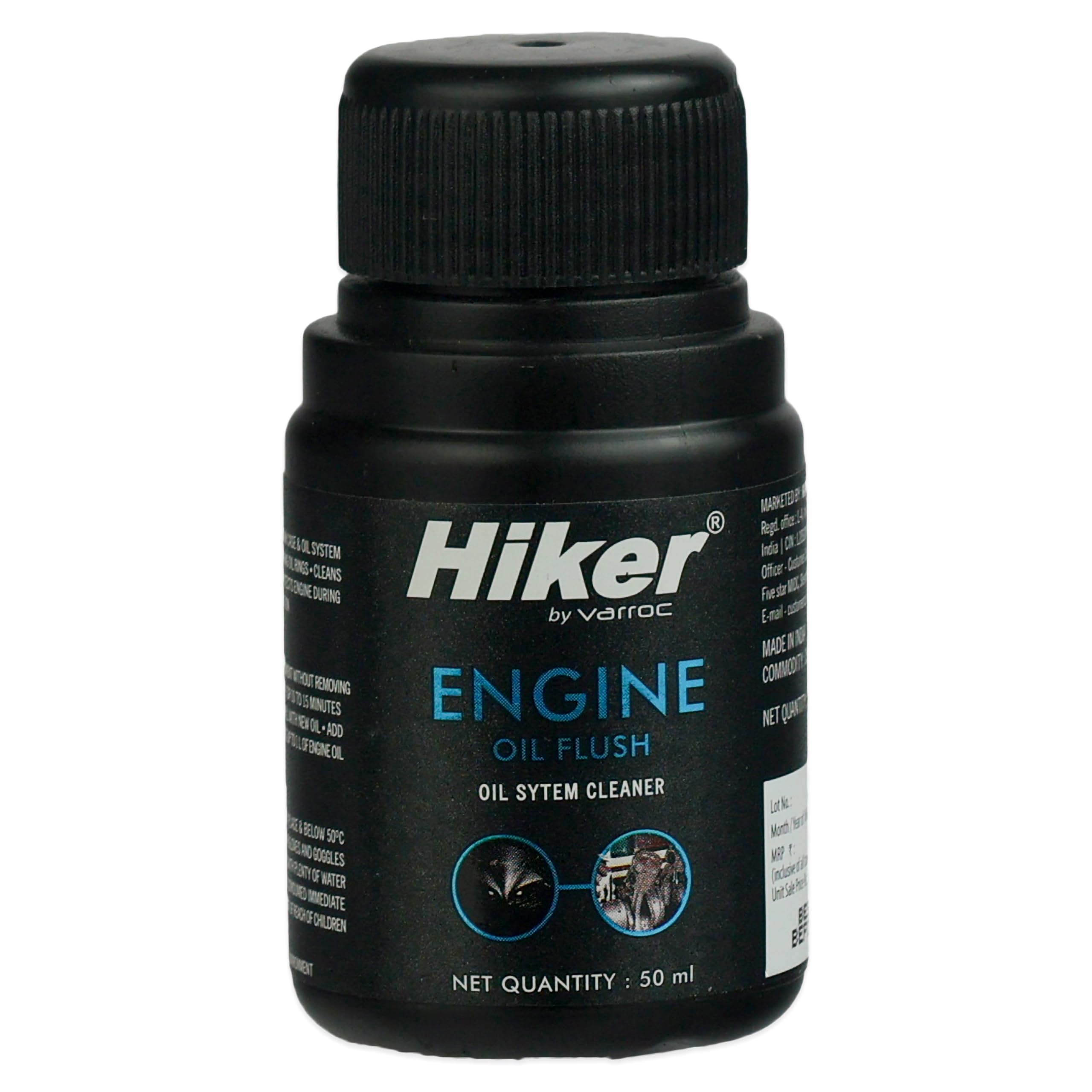Varroc Engine Oil Flush for All Two Wheelers (50ml) | Cleans Engine Dirt and Maintains The Engine Clean and Safe | Suitable for All Two-Wheelers-picture-12