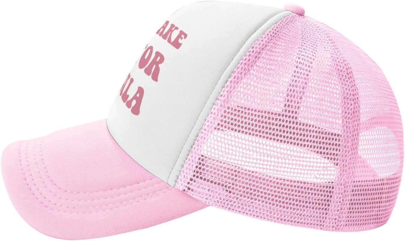 You Find It Offensive? I Find It Funny Trucker Hats for Women Pink Men Funny Slogan Pink Hats for Men - Image 3