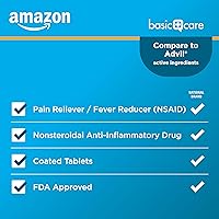 Vista 2 de Yaxa Basic Care Tabletas de ibuprofeno, reductor de fiebre y alivio del dolor de dolores corporales, dolor de cabeza, artritis y más, 1000
