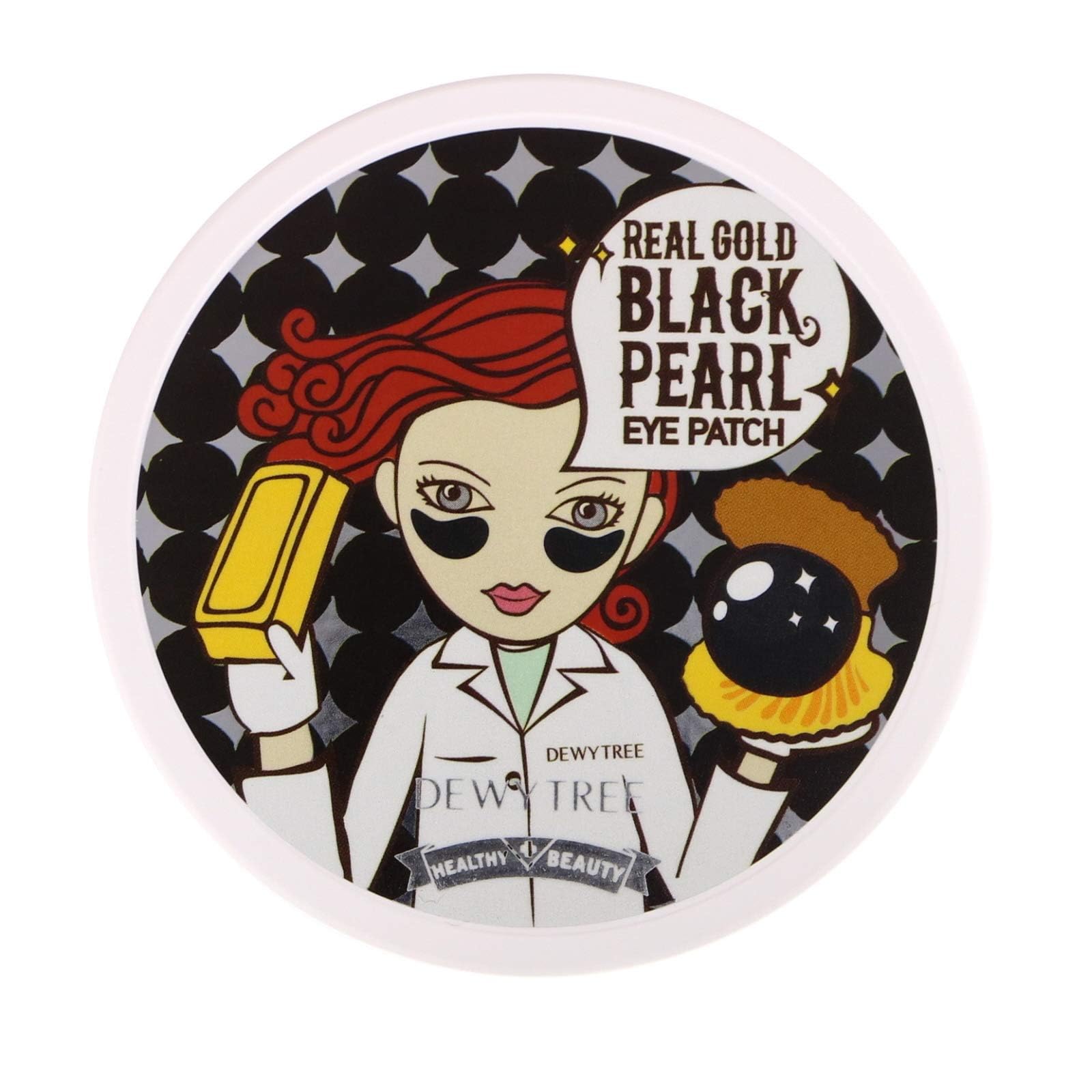 Dewytree Real Gold Black Pearl Eye Patch, 60 Count : Amazon.in: Beauty