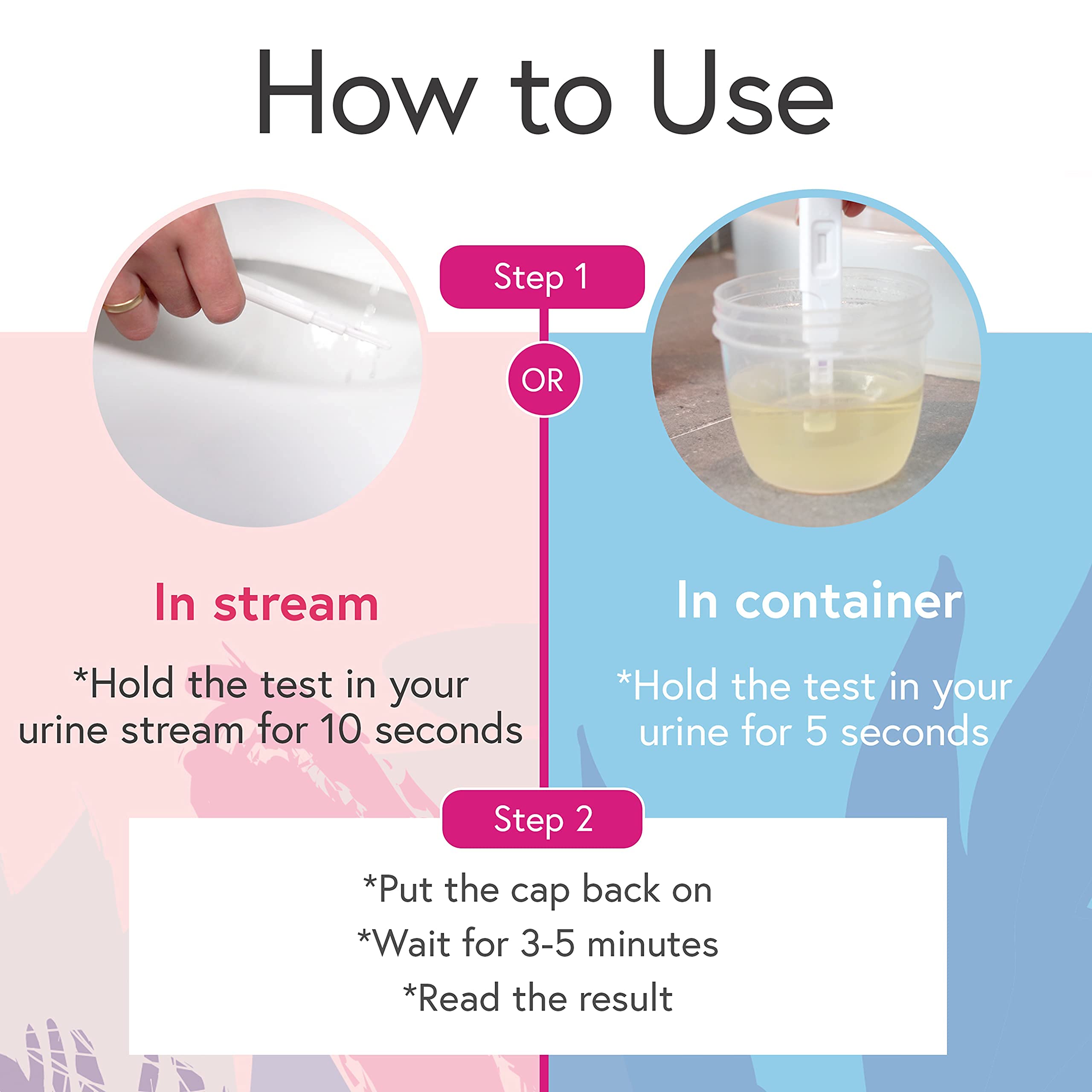 Buy iProven 5Count Pregnancy HCG Tests One Step Rapid Detection