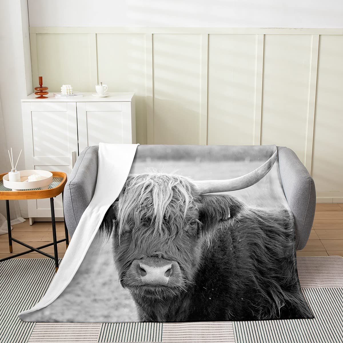 Couverture En Peluche Motif Sapin De Noël Dessin Animé Pour Enfants, Garçons Et Filles, Couverture D'hiver Pelucheuse Pour Canapé, Lit, Décoration De Chambre, Grand Lit, 228,6 X 228,6 Cm