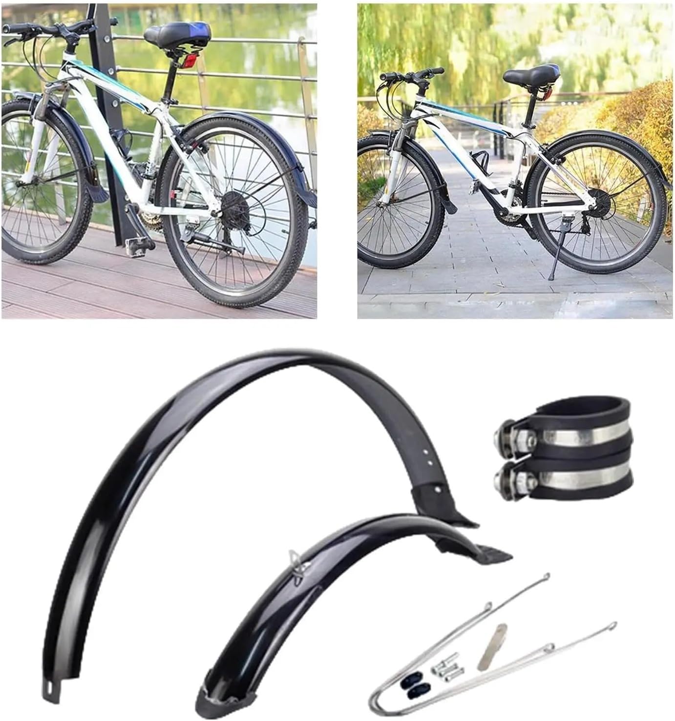 Bike mudguards， Mountain Bike Mudguards Road Bicycles Fenders 29 inch Bicycles Tire Protector Mountain Bike Mudguards