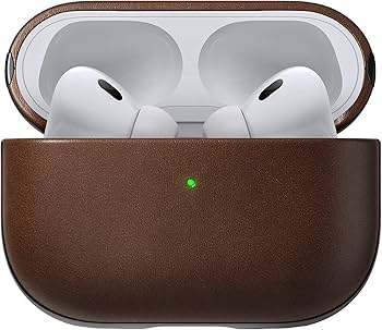 Amazon | Nomad モダンレザーケース Airpods Pro 2用、ブラウン