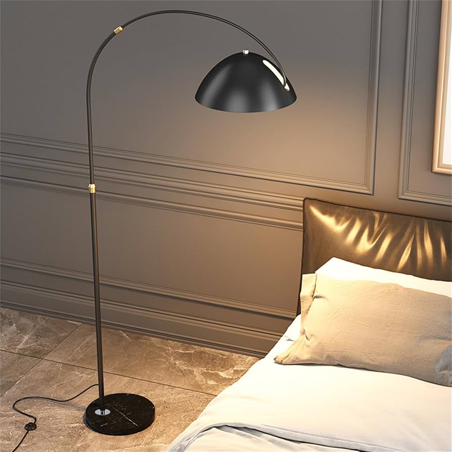 Amazon.co.jp : モダンなアークフロアランプ、調節可能な金属