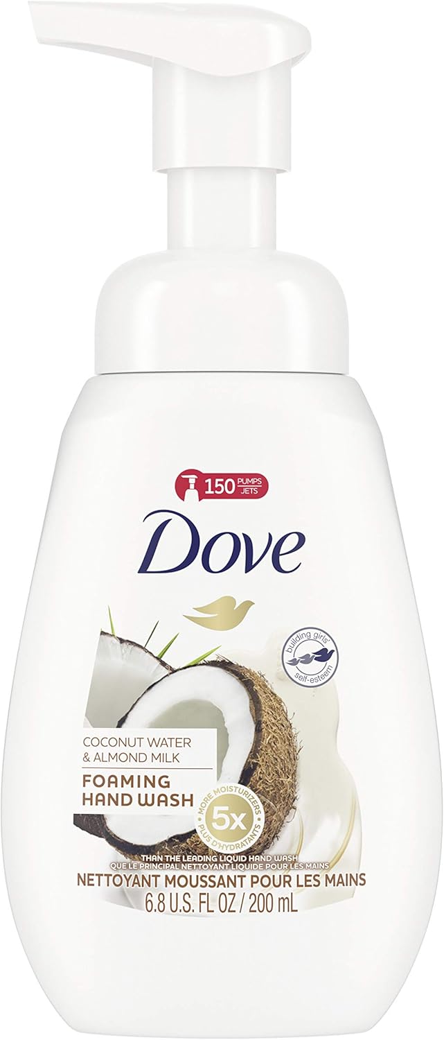 Dove Coconut Water & Almond Milk Foaming Hand Wash Pack Of 4 , 200