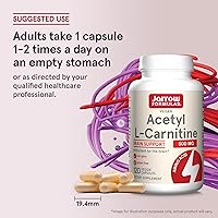 Vista 7 de Jarrow Formulas Acetil L-Carnitina, ACEBG, 500 Mg, 1