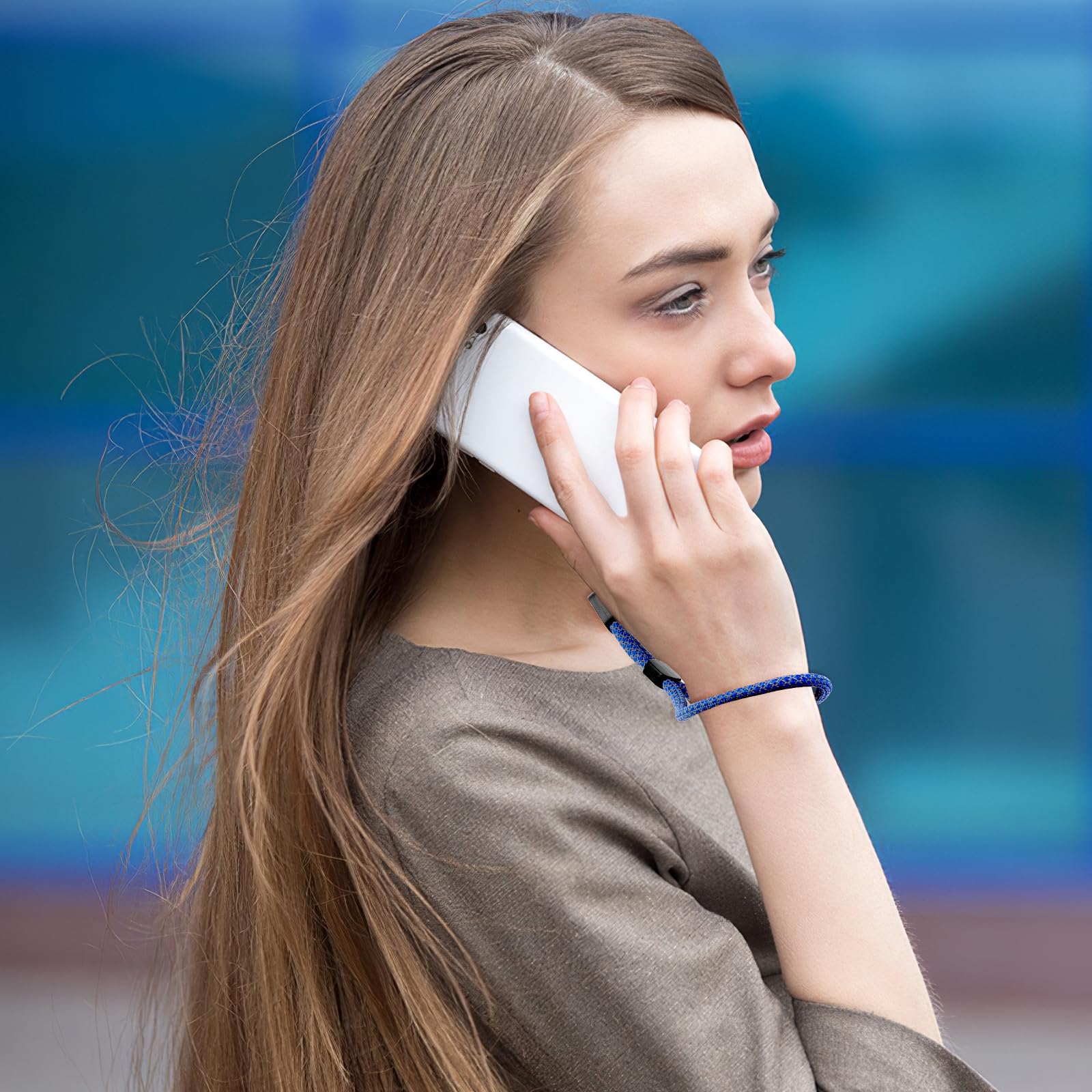 Smycze na nadgarstek do telefonu, krótka smycz na nadgarstek z efektem odblaskowym, uniwersalny pasek do portfela na klucze do aparatu, 6 szt