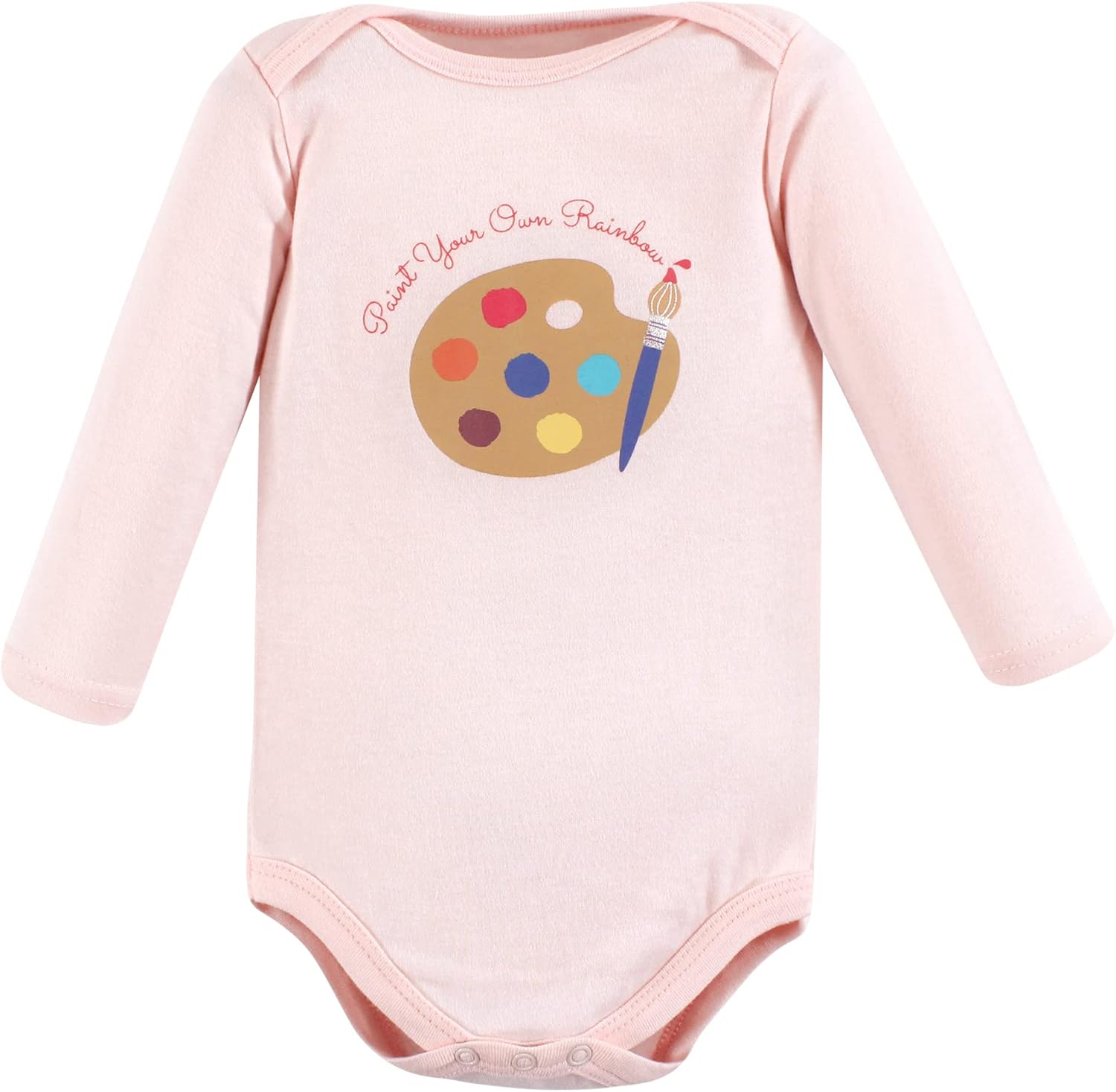 Hudson Baby baby-girls Cotton Long-sleeve Bodysuits 7-pack - Image 3