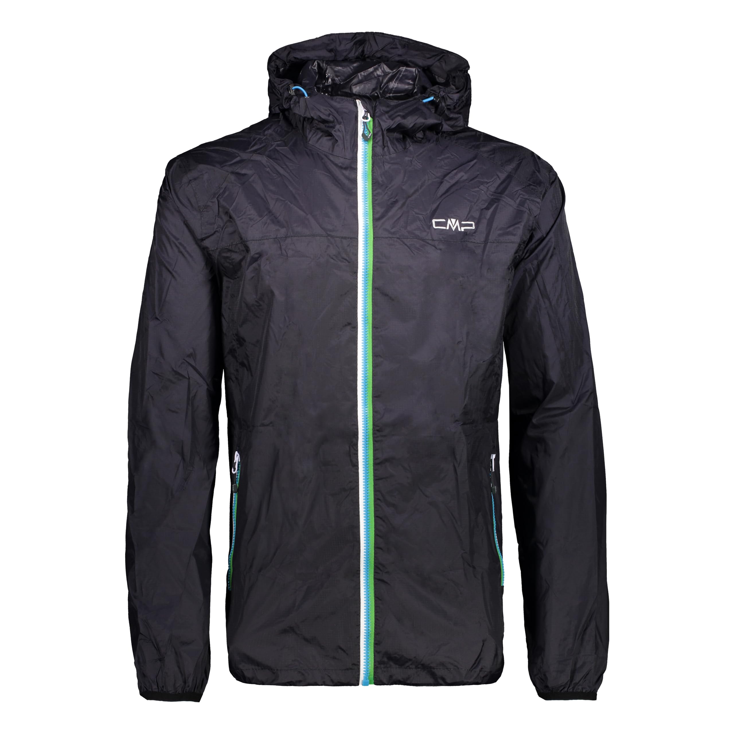 CMP - Man Jacket Rain Fix Hood, Anthracite, M