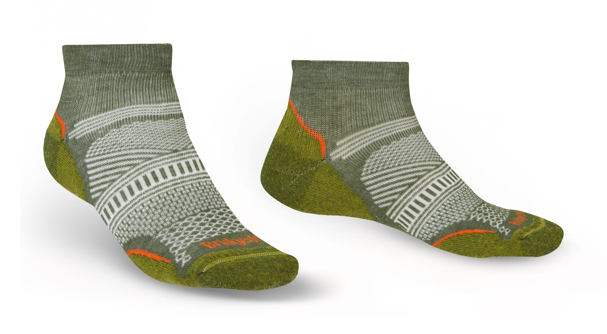 Bridgedale Hike UltraLight T2 Coolmax Performance Low Sock XL Green