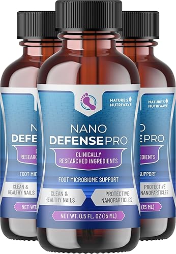 Miniatura 10 de NanoDefense Pro - Gotas de tratamiento de uñas formuladas originalmente, solución de reparación de uñas extra fuerte para uñas de los pies, apoya la