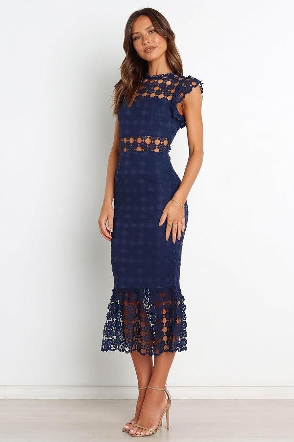 Petal & Pup Lauren Dress - Navy 6 by Petal & Pup - Used condition - Image 2