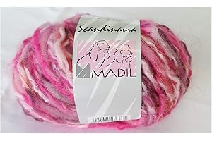 Madil Scandinavia Color 609 Pink Fuschia White