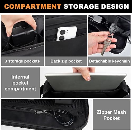 Miniatura 6 de Bolsa de cámara para fotografía con funda para cámara Canon Eos Rebel T7R50R100 Mark IIR50VR10R5R6R8 Mark IVSL3 DSLR SLR