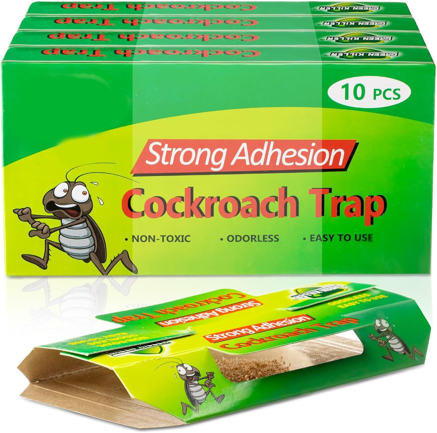 Sponsored Ad – Roach Killer Indoor Sticky Roach Traps Glue Cockroach Killer Infestation Home Cockroach Trap for Indoor Home Pest Bug Insect Control (40 Pcs)
