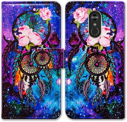 Miniatura 18 de Funda para LG Stylo 4/LG Stylo 4 Plus, Retro American Flag Flip Case Funda de cuero con ranura para tarjeta de crédito Soporte para tarjeta de Retro