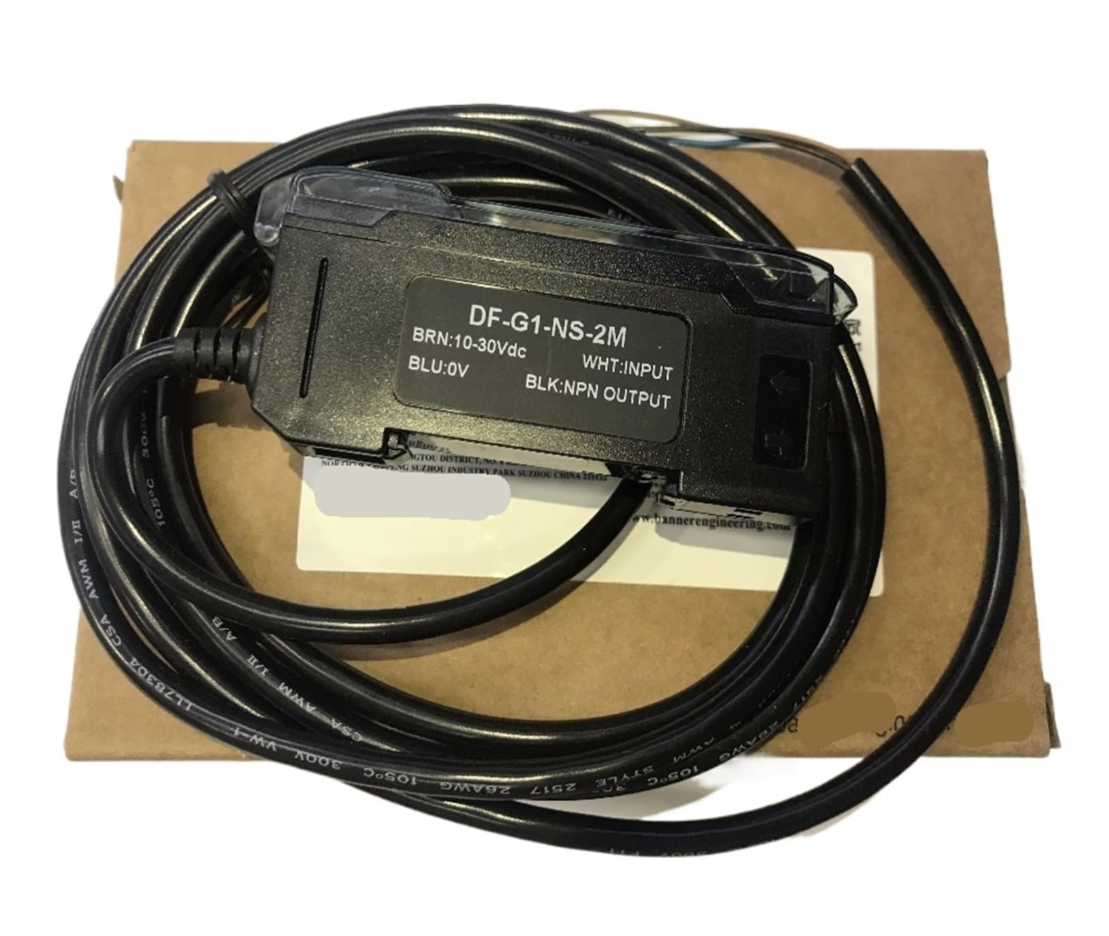 Amplificateur à fibre optique DF-G1-NS-2M résout les erreurs de détection