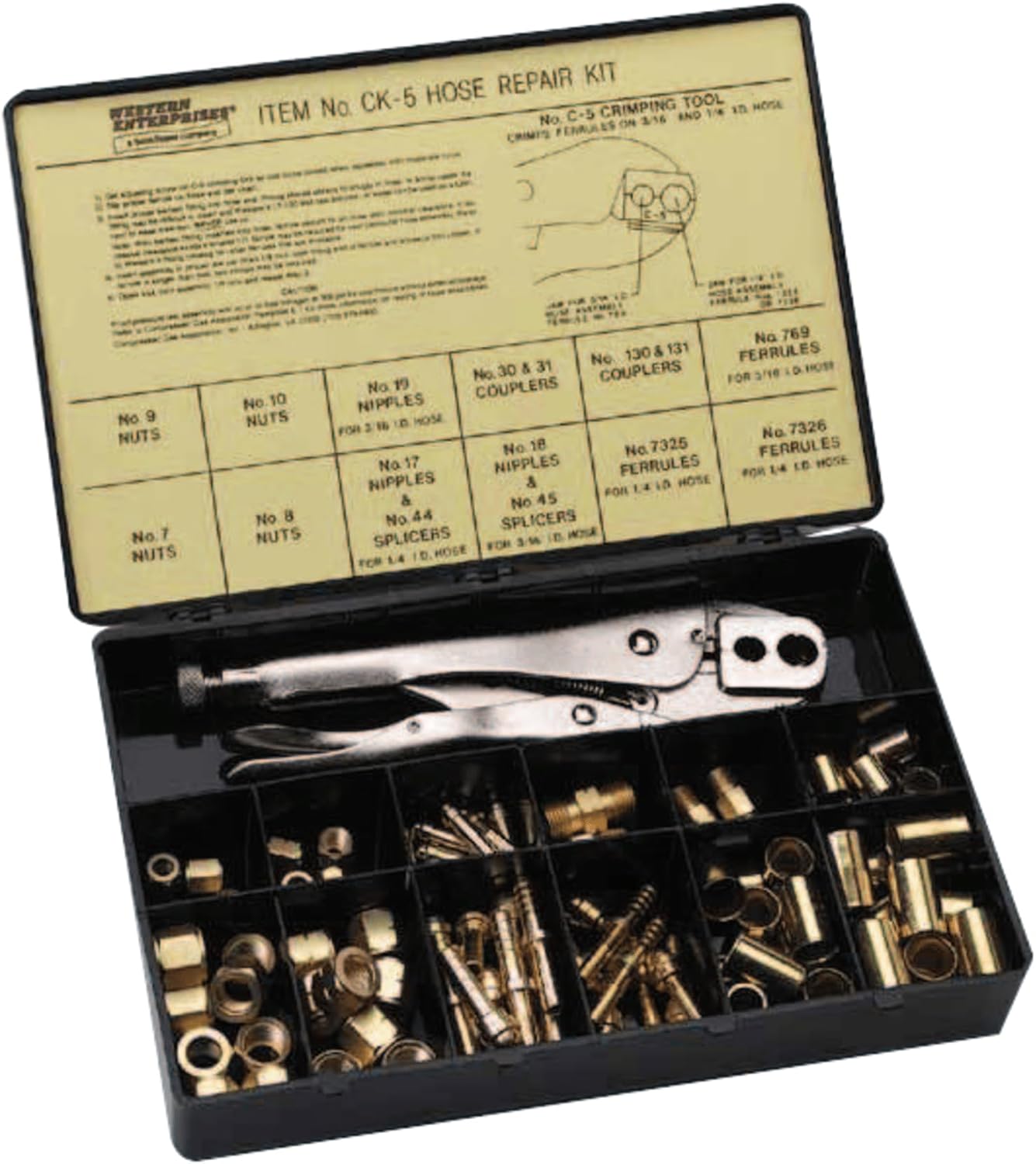 Western Enterprises 312-CK-24 Hose Repair Kit W-C-5 Tool