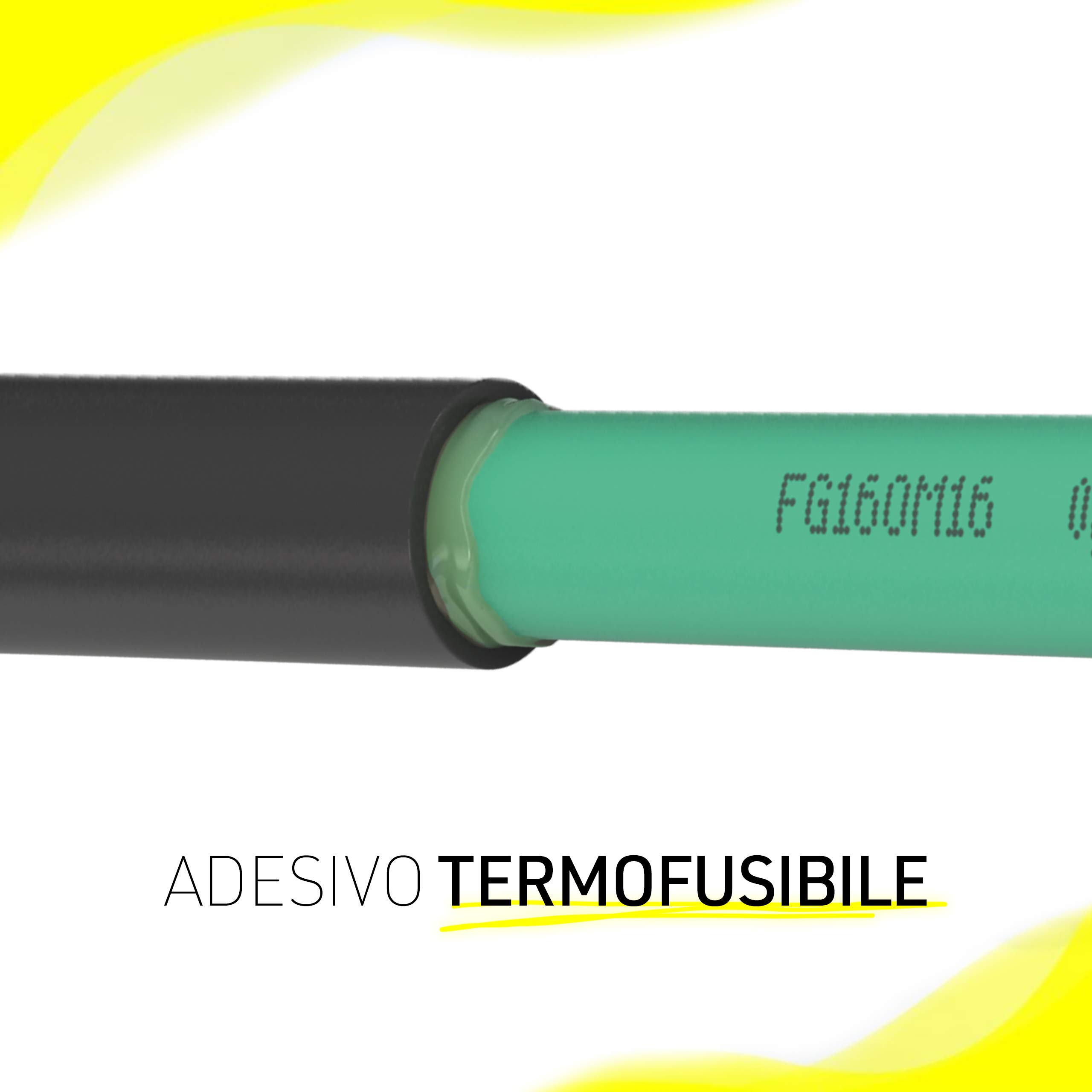 Lumonic 10x Cappucci Terminali Termorestringenti Con Adesivo 20mm -> 6mm, Nero, Guaine Per Cavi E Tubi, Rapporto 3:1