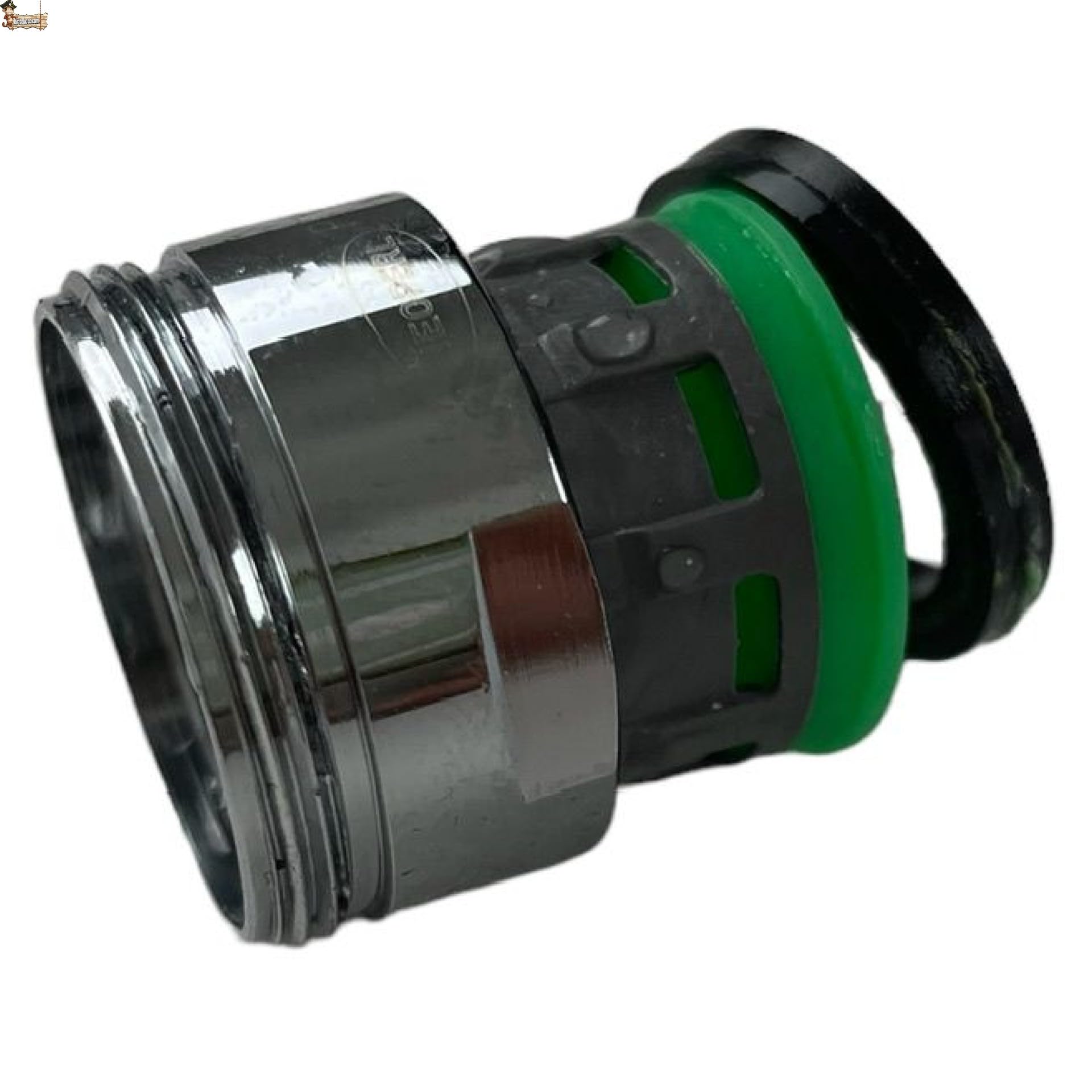 BricoLoco.com Atomiseur aérateur robinet Clé incluse Diffuseur économiseur économiseur robinets de lavabo, salle de bain, évier, cuisine, économie d'eau (2, H-22x100 auto-nettoyant) BL030-1000218A23