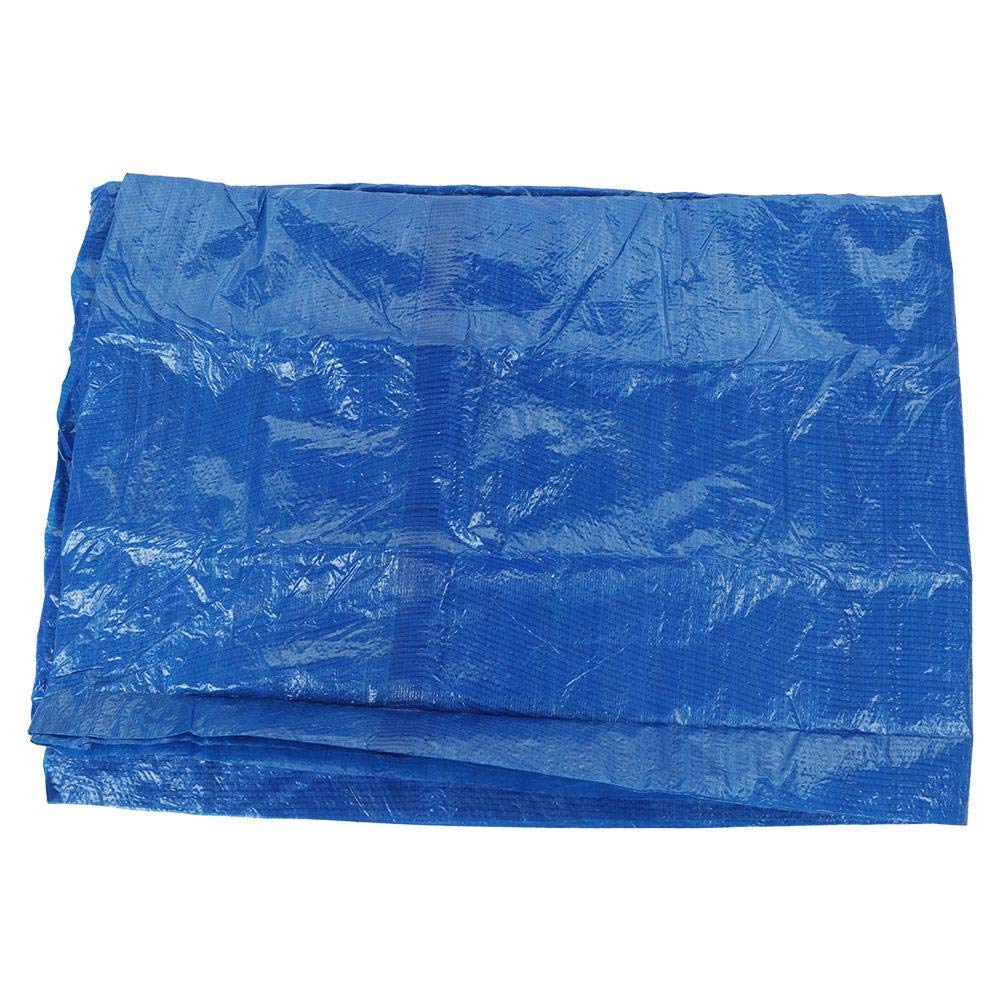 GaochengPool Ground Cloth,Swimming Pool Cover Cloth PE Tarpaulin Waterproof Poncho Dust-proof Cover Ground Cloth(µز¼396 * 396cm)
