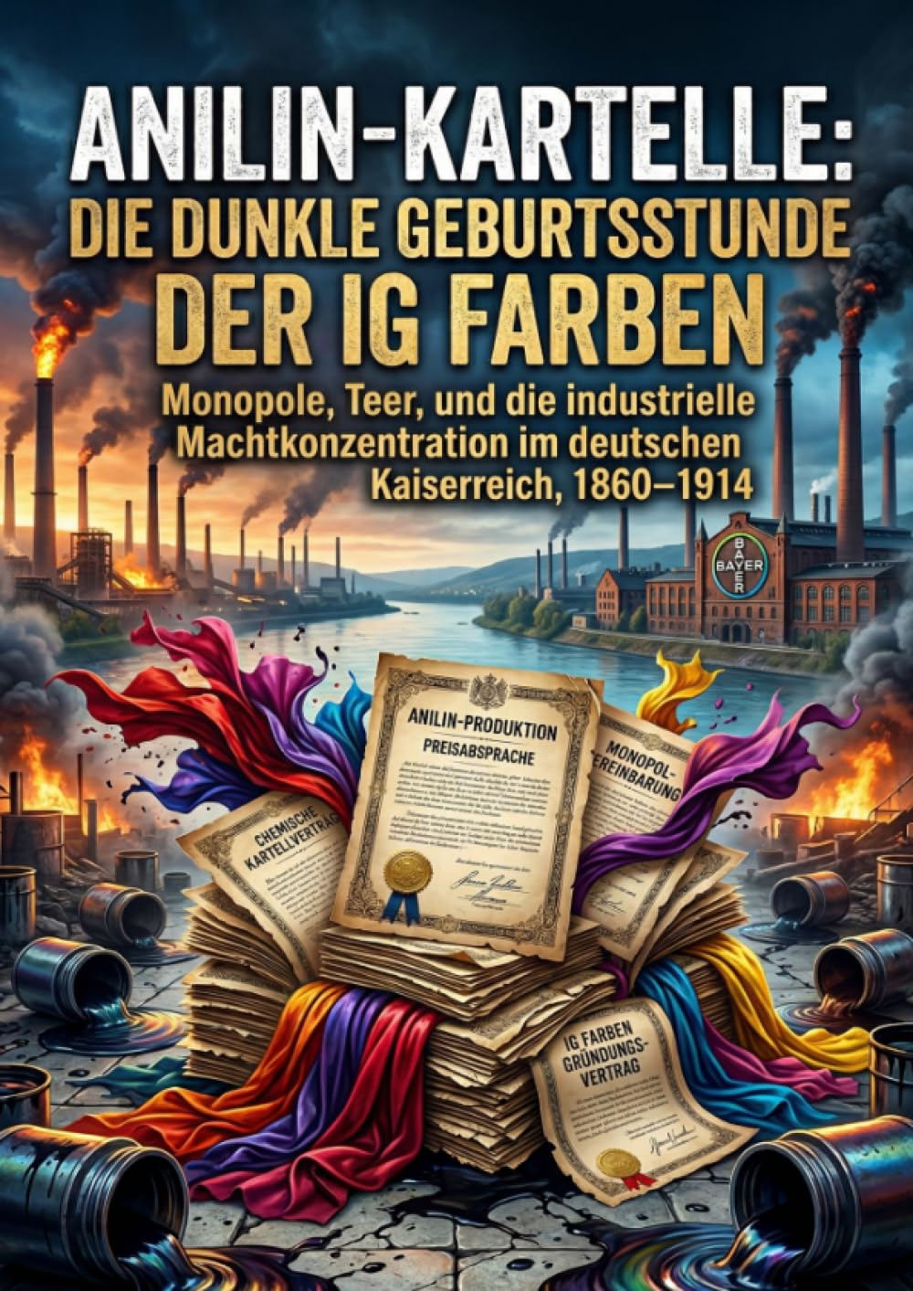 Anilin-Kartelle: Die dunkle Geburtsstunde der IG Farben: Monopole, Teer, und die industrielle Machtkonzentration im deutschen Kaiserreich, 1860–1914