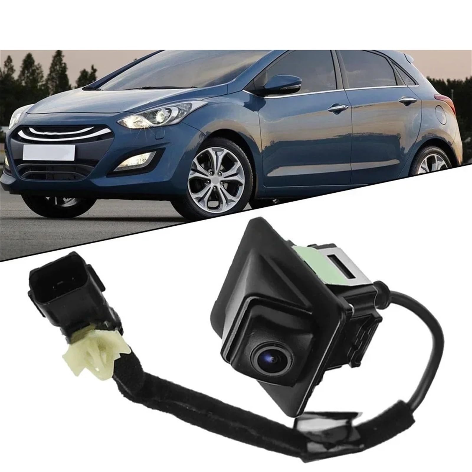 Tylna kamera samochodowa samochodowa kamera cofania zapasowa kamera parkingowa zamiennik do monitora cofania 95760-A6100 95760A6100 dla Hyundai I30 dla Elantra