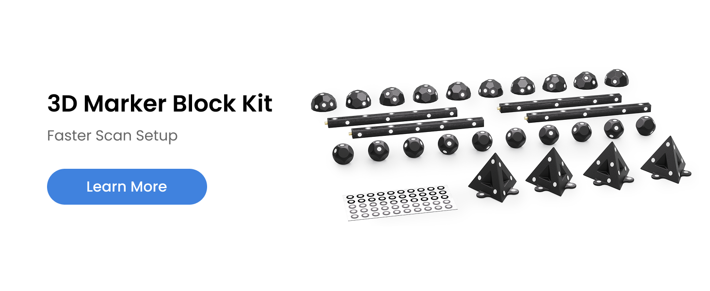 REVOPOINT3Dscannerアドバンスセットmarkerblockkit Revopoint 28 Pieces 3D Marker Block Kit for 3D Scanning, 3D