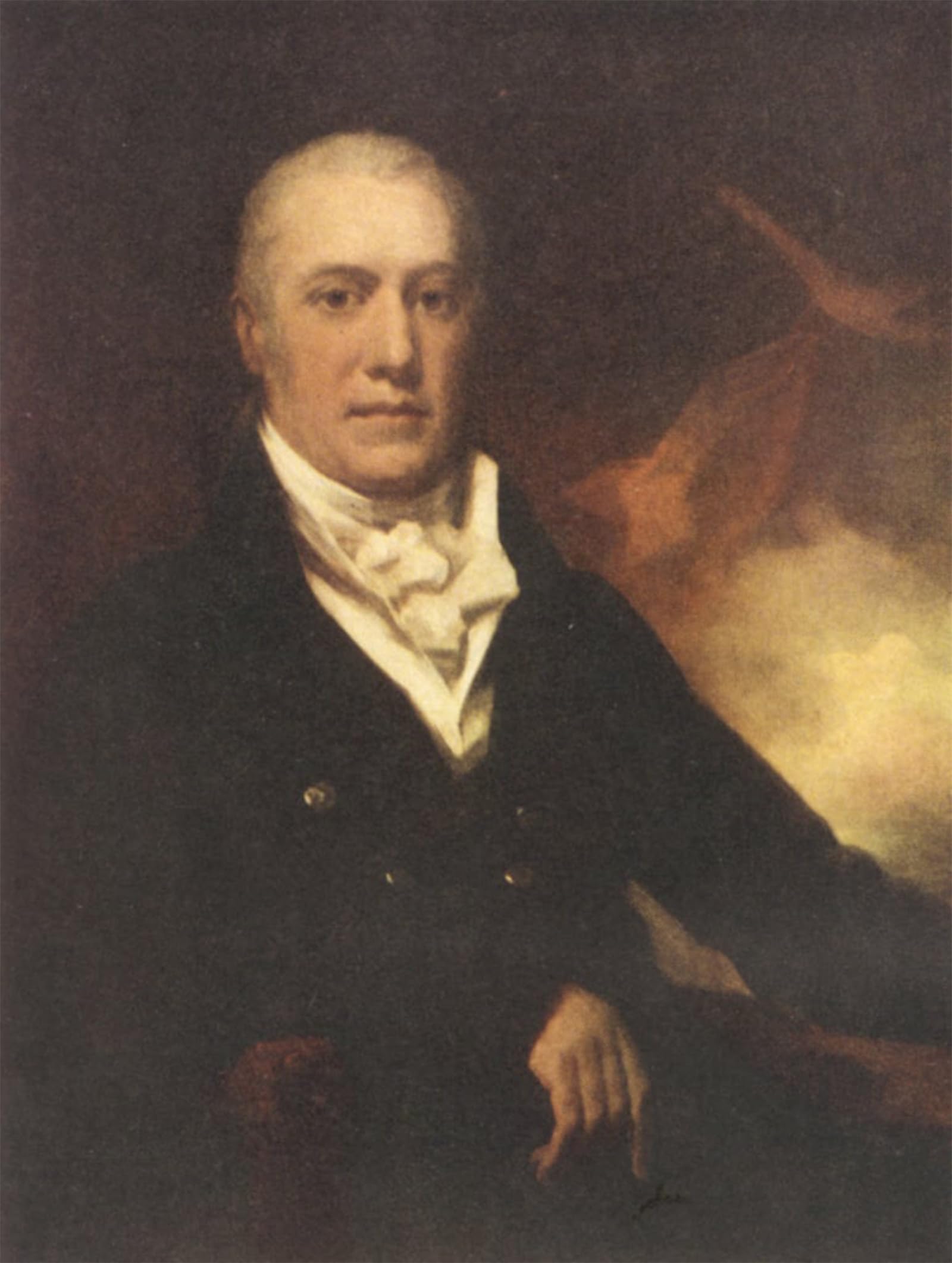 SERENDIPITP Abstract Painting Mural Print Picture Wall Decor Painting Sir William Fettes by Henry Raeburn Vintage Wall Artwork for Home Decor 60x90cm