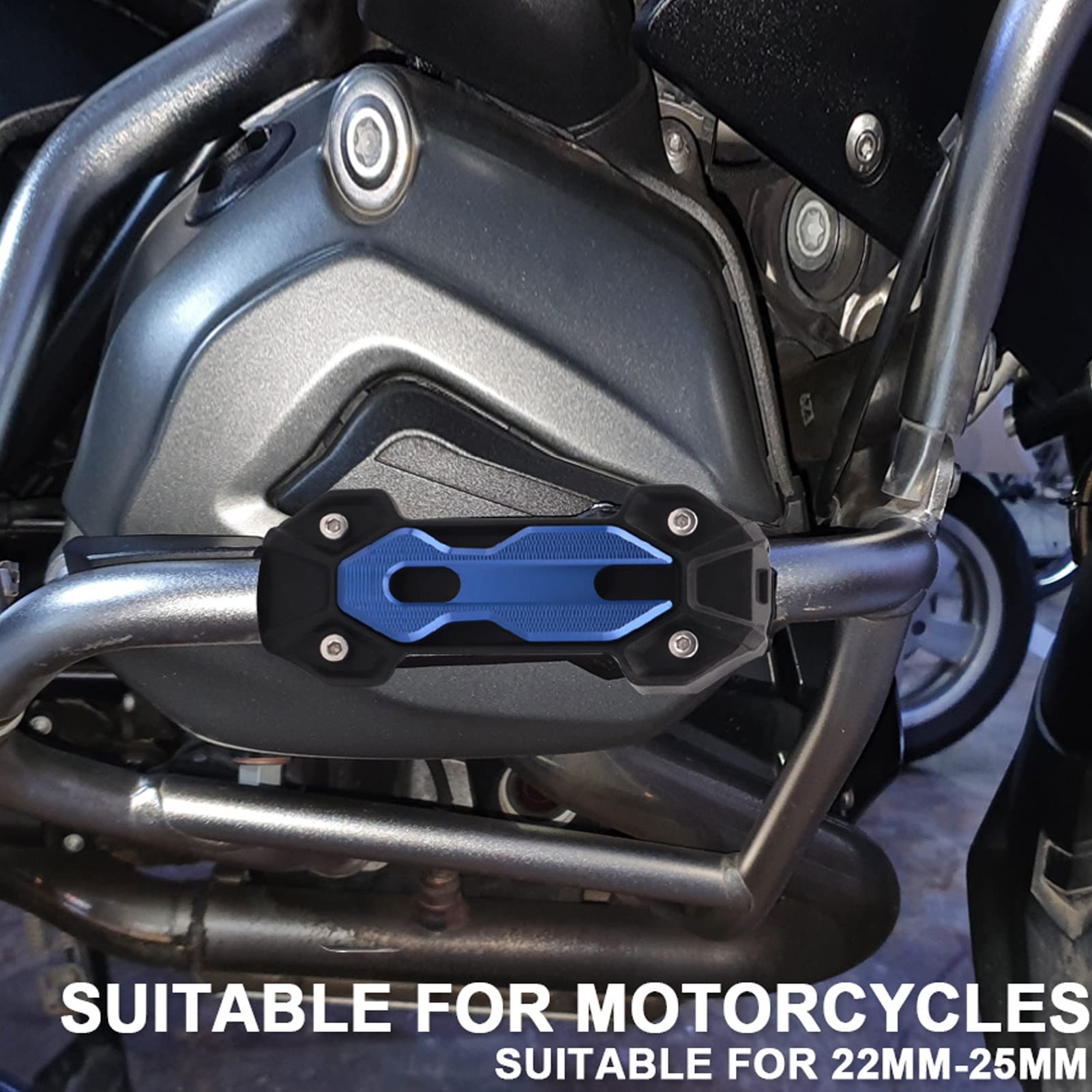 Fydun Protection Pare-Chocs Moto Universelle 22mm 25mm 28mm - Bloc Décoratif Anti-Collision