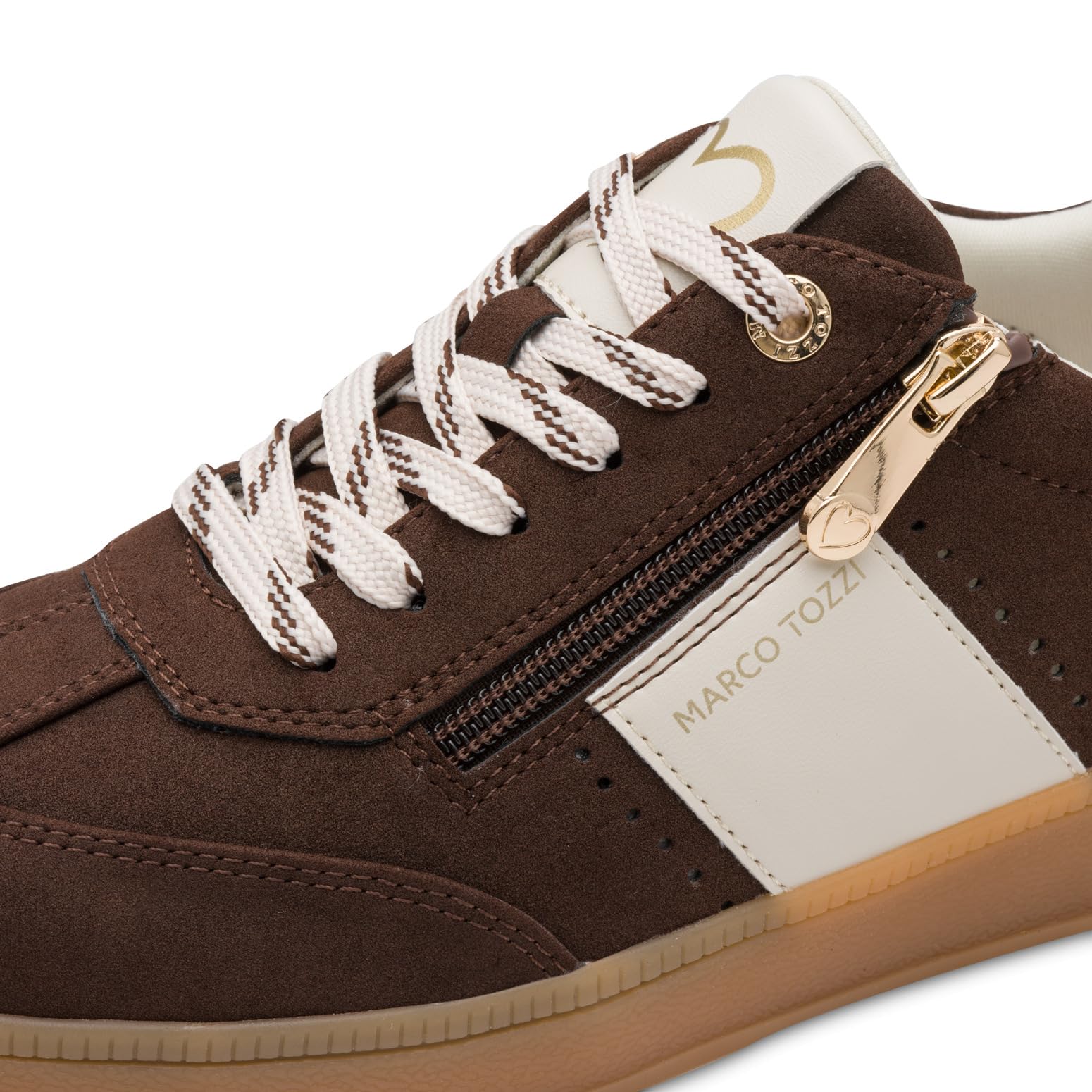 MARCO TOZZI Damen Sneaker weiches Feel Me Wechselfußbett weiches Innenfutter Modern