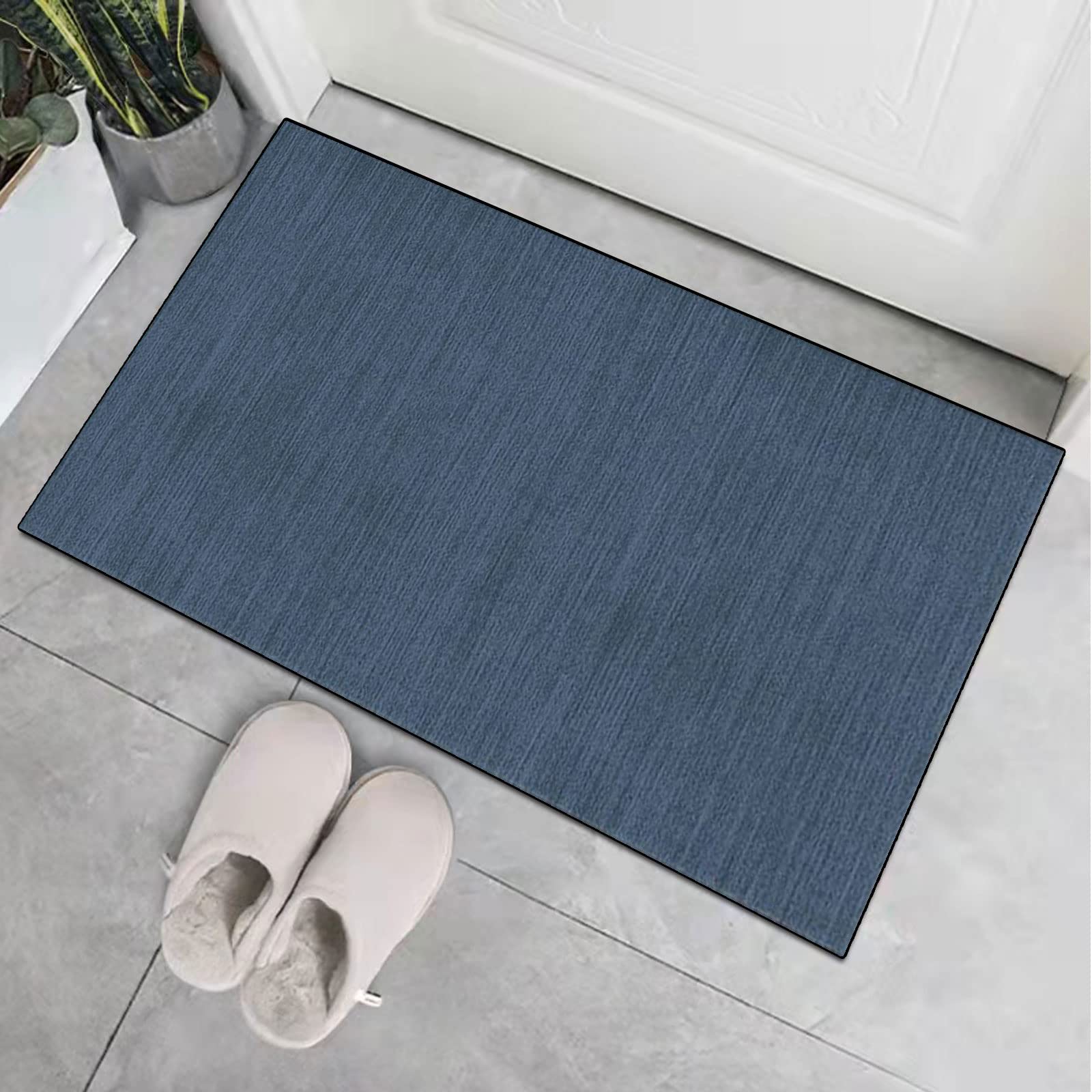 Alfombra de Pasillo de Poliester，Alfombra de Cocina Antideslizante,Alfombra de Pasillo Larga Antideslizante，Lavable con Respaldo de Goma,para Pasillo,Cocina,Entrada,habitación