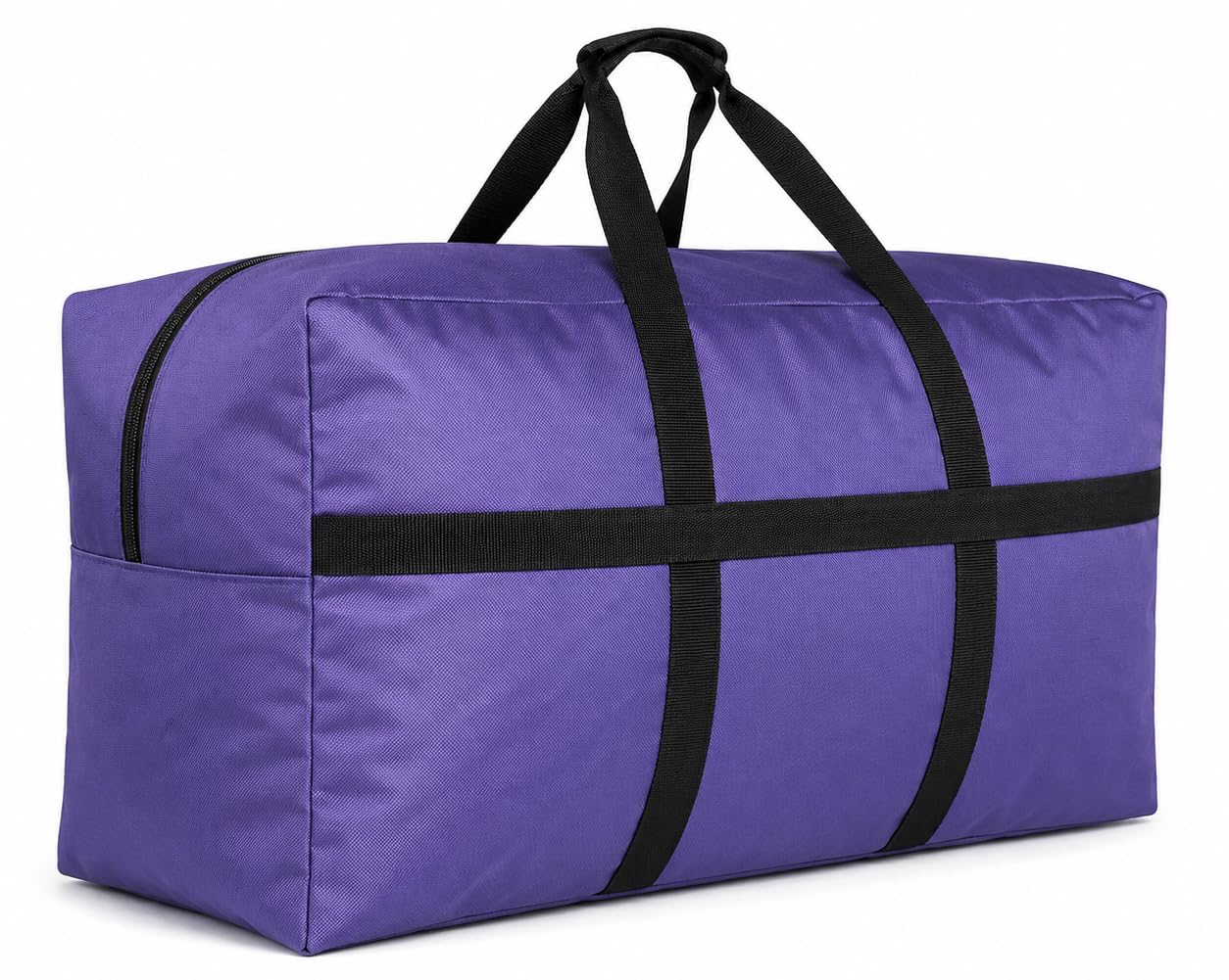 HaoHakka Extra Large Duffle Bag for Travel, Big XL Oversized Foldable Storage Bags with Reinforced Handles & Lockable Zipper - Purple, 200L