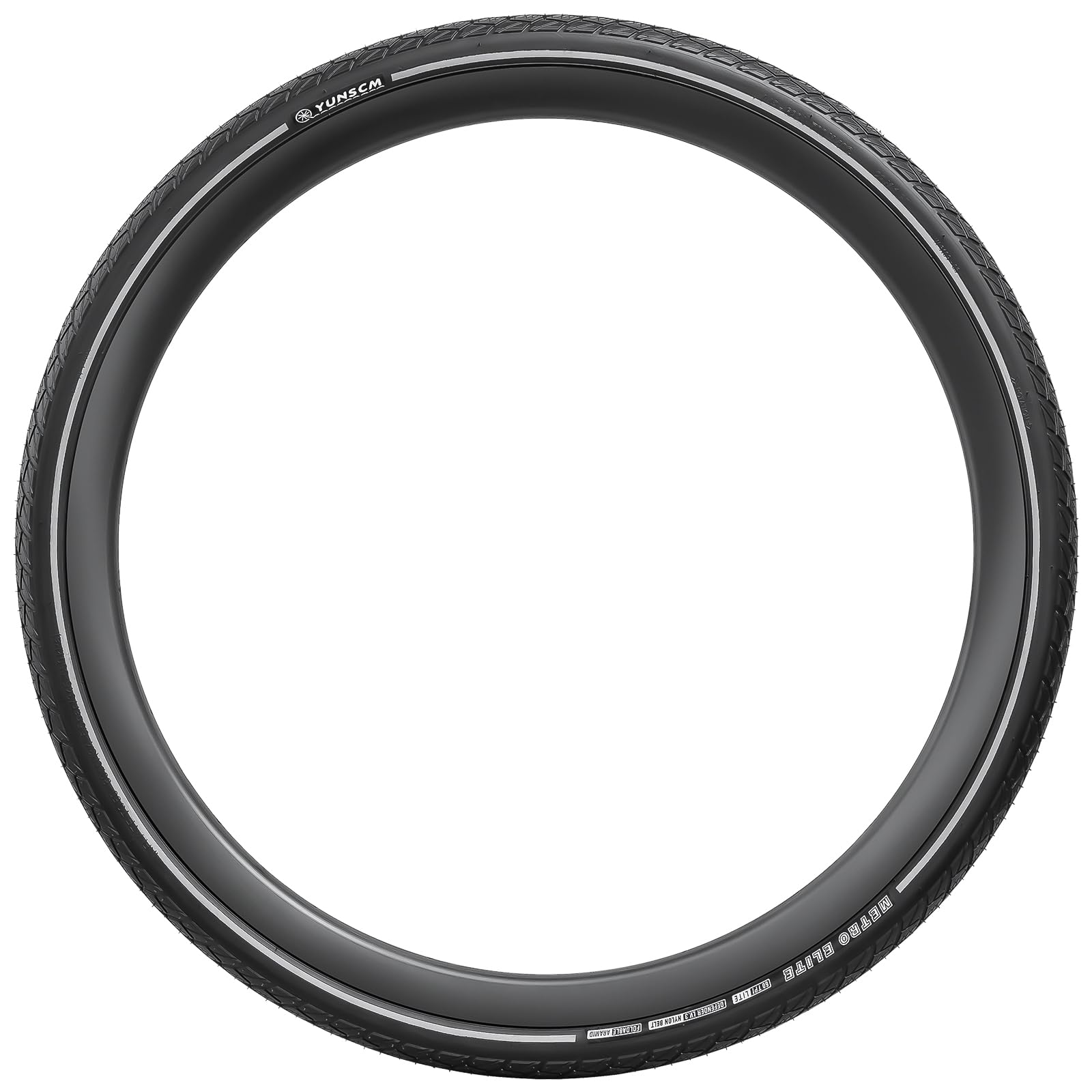 YunSCM 2 confezioni 60TPI 28x1.60 copertoni 700x40C ETRTO 42-622 Camera d'aria AV48mm compatibile 700x38C 700x40C 40-622 700x42C pneumatici Nylon anti puntura