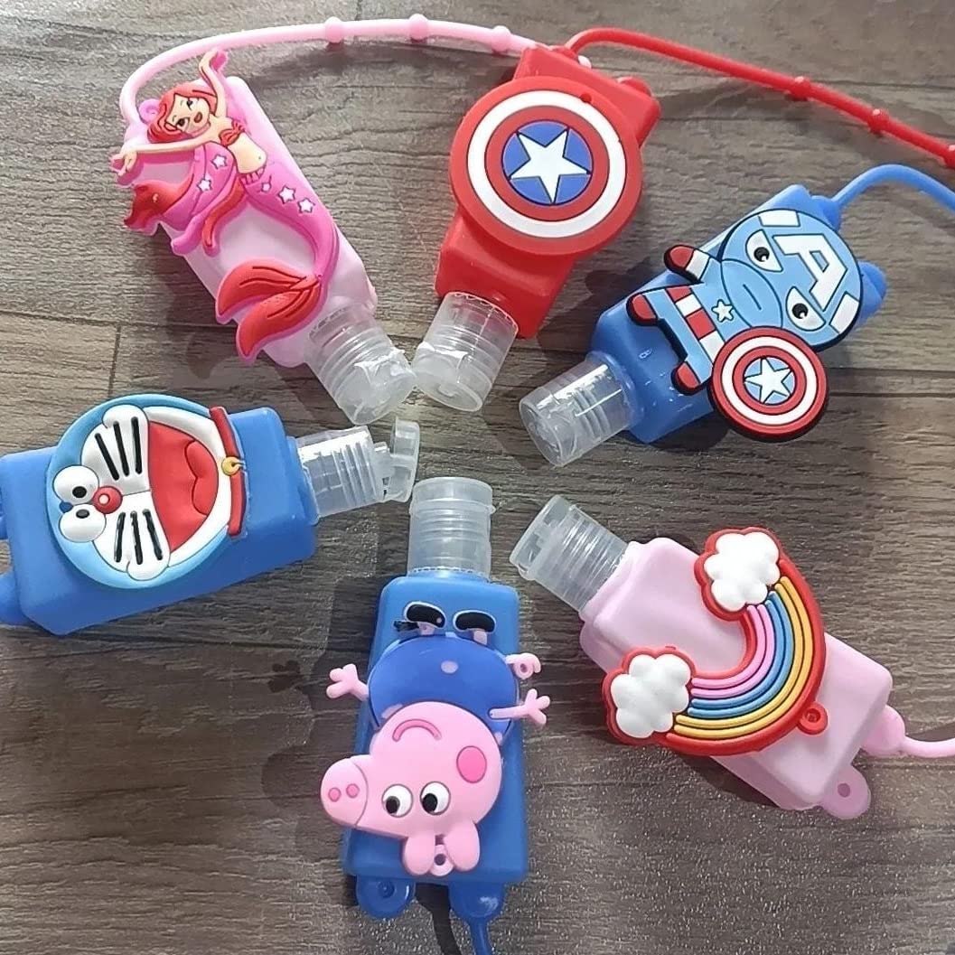 SJ Enterprisees Hand Sanitizer Kids Keychain Sanitizer Holder