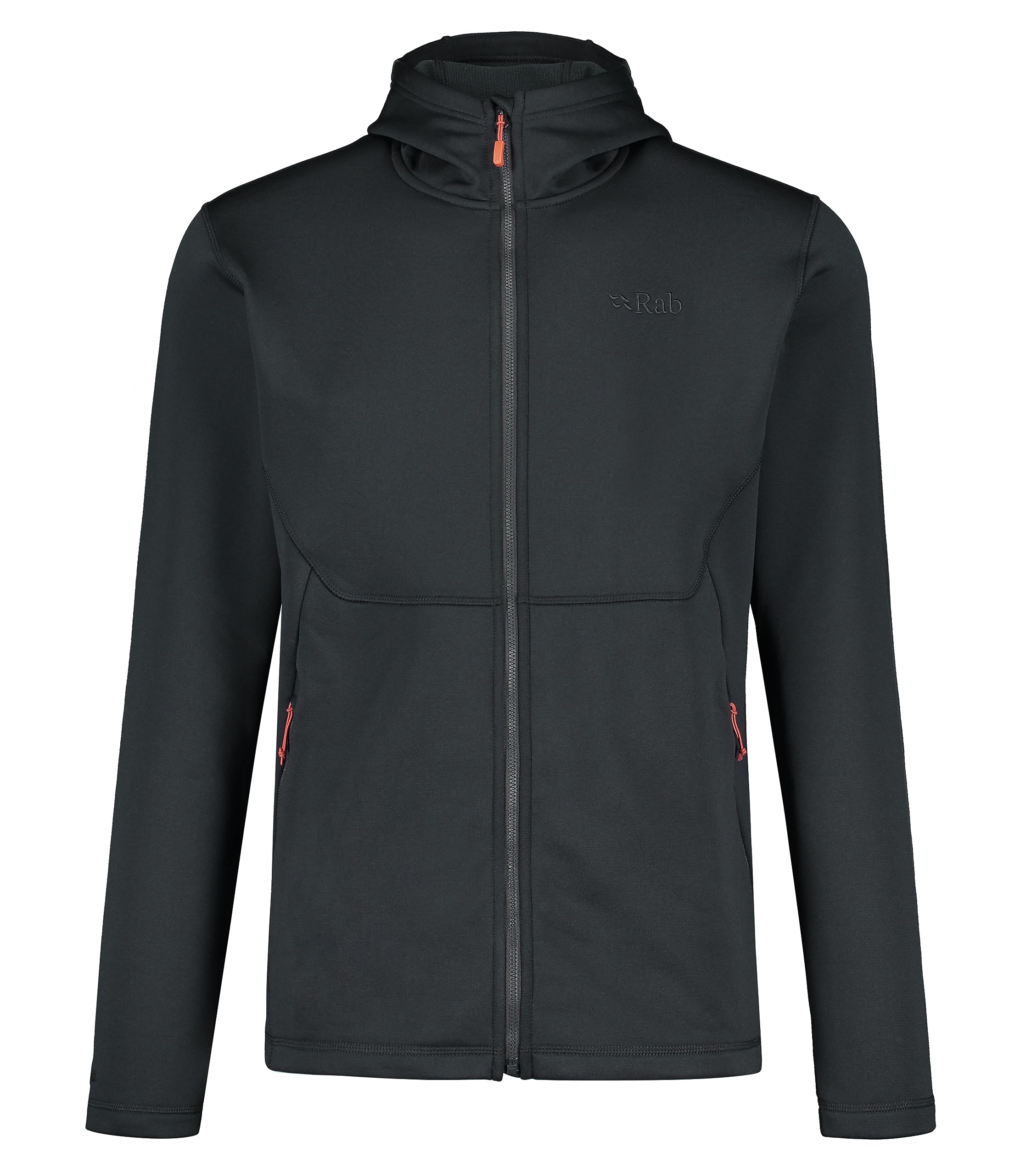 Rab Men's Geon Hoody Casual Lightweight Fleece Sweatshirt - Beluga - Small