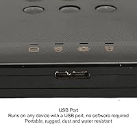 Vista 4 de Ssd Recinto, Disco Duro Externo Cifrado Disco Duro Externo Caja de Disco Duro Externo 2.5 pulgadas USB3.0 Acceso con Contraseña Hardware Encriptado