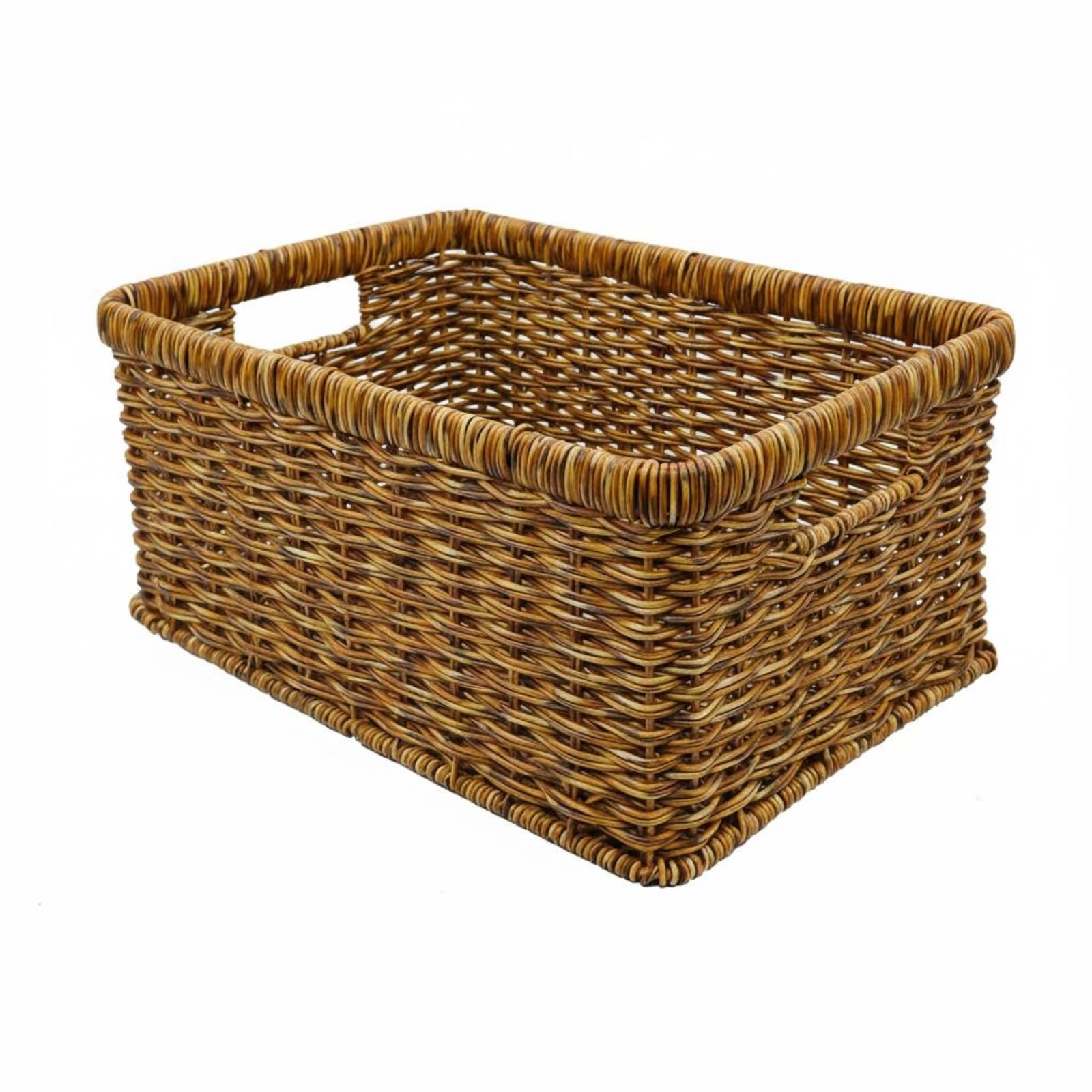 Gralara Bidone Pieghevole Rifiuti Giardino Sacco Spazzatura Contenitore Raccolta Realizzato in Materiale PE Rivestito E Struttura in Filo d'Acciaio Adatto per, Pe Senza Coperchio XL