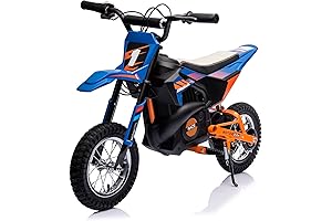 Razor JRX 24V Electric Dirt Bike for Kids Ages 6-12, Blue